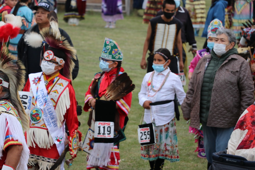 Red Lake Nation Spring Pow Wow 2021 held at Pow Wow Grounds Friday and