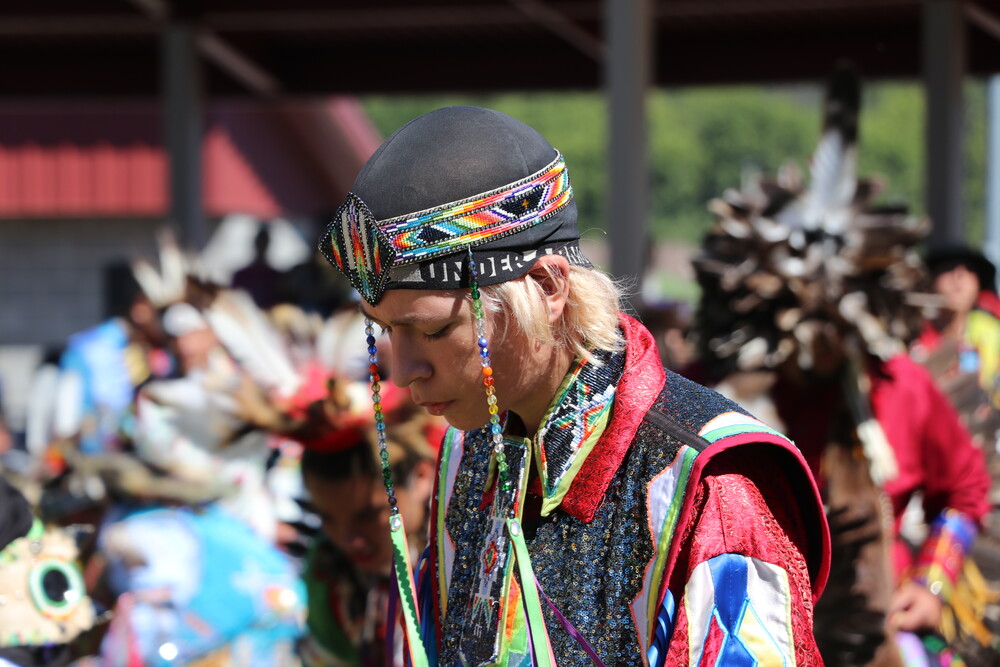 Annual Labor Day Pow Wow held in Ponemah Saturday Afternoon Session