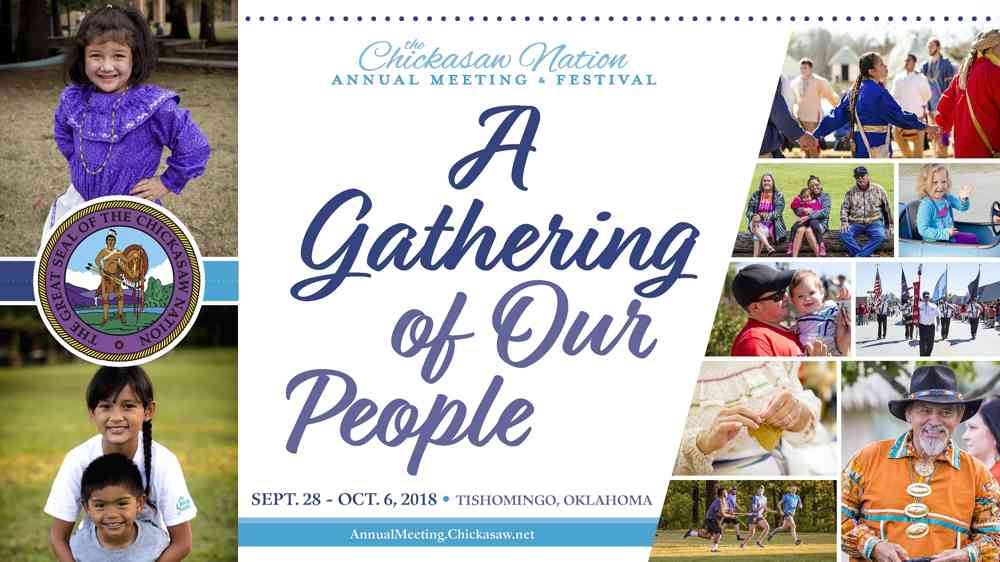 Chickasaw Nation Annual Meeting and Festival Kicks Off Sept. 28 Red